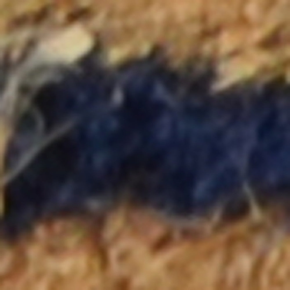 20" X 30" Brown Blue And White Chinoiserie Coir Abstract Outdoor Door Mat-7