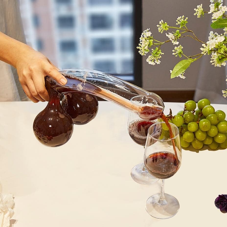 Funny Penis Whiskey Decanter - Unique & Funny Glass Container for Scotch, Tequila, Brandy, Rum, Bourbon & Other Drinks - Gift Accessories, Gag Gifts, Party Wine Glass Decanter Funny Penis