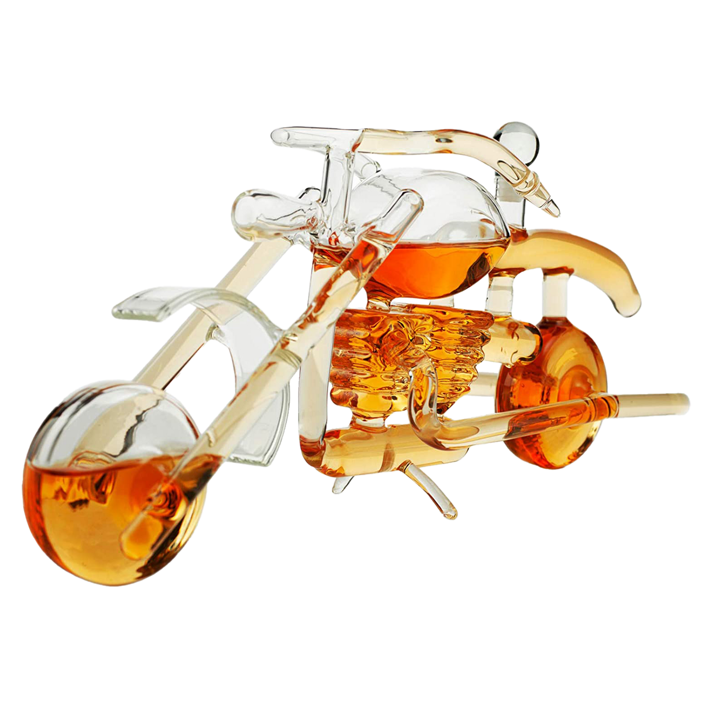 Unique Motorcycle Gift Decanter Wine & Whiskey Elegant Motorbike, Biker Themed, 750ml The Wine Savant - Intricate Details, Bourbon, Scotch or Liquor, Harley Gifts, Decorative Sport Bike Gifts