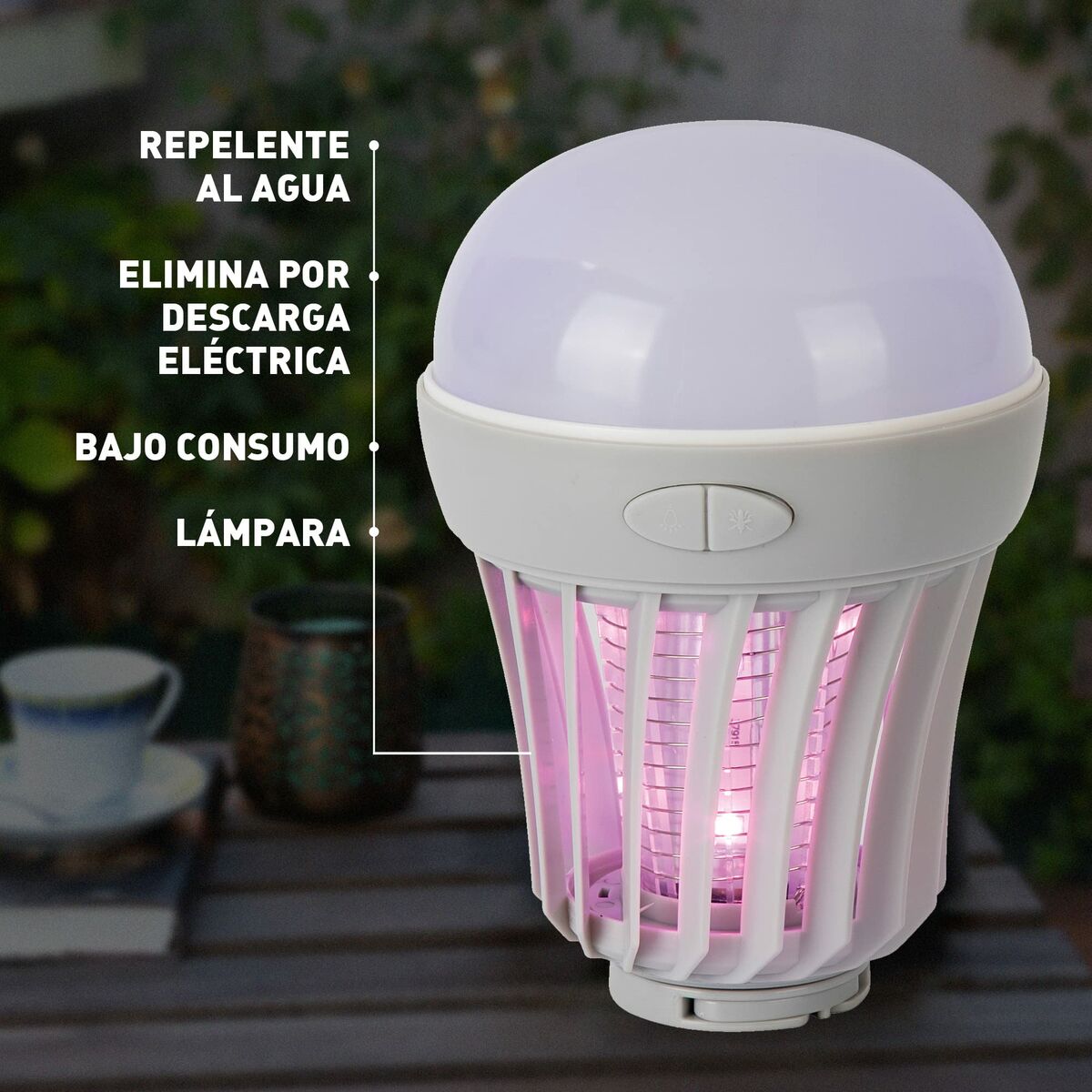 Anti-Mosquito Lamp JATA MELI0320 Grey