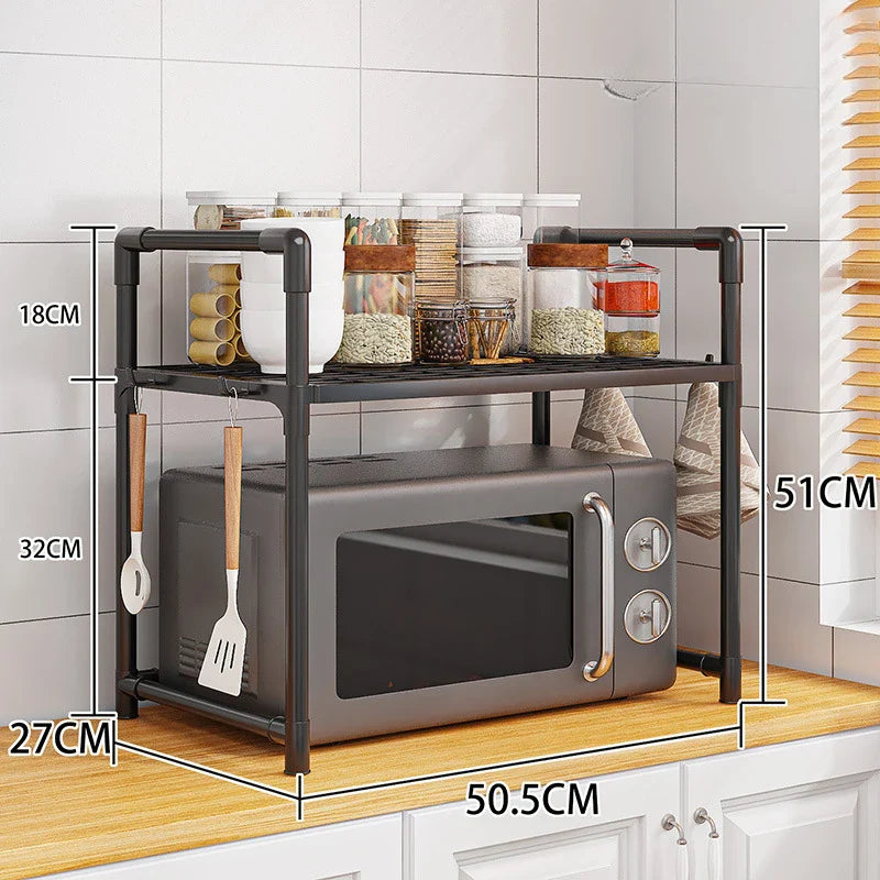 Multi-Layer Kitchen Storage Rack Shelf-8