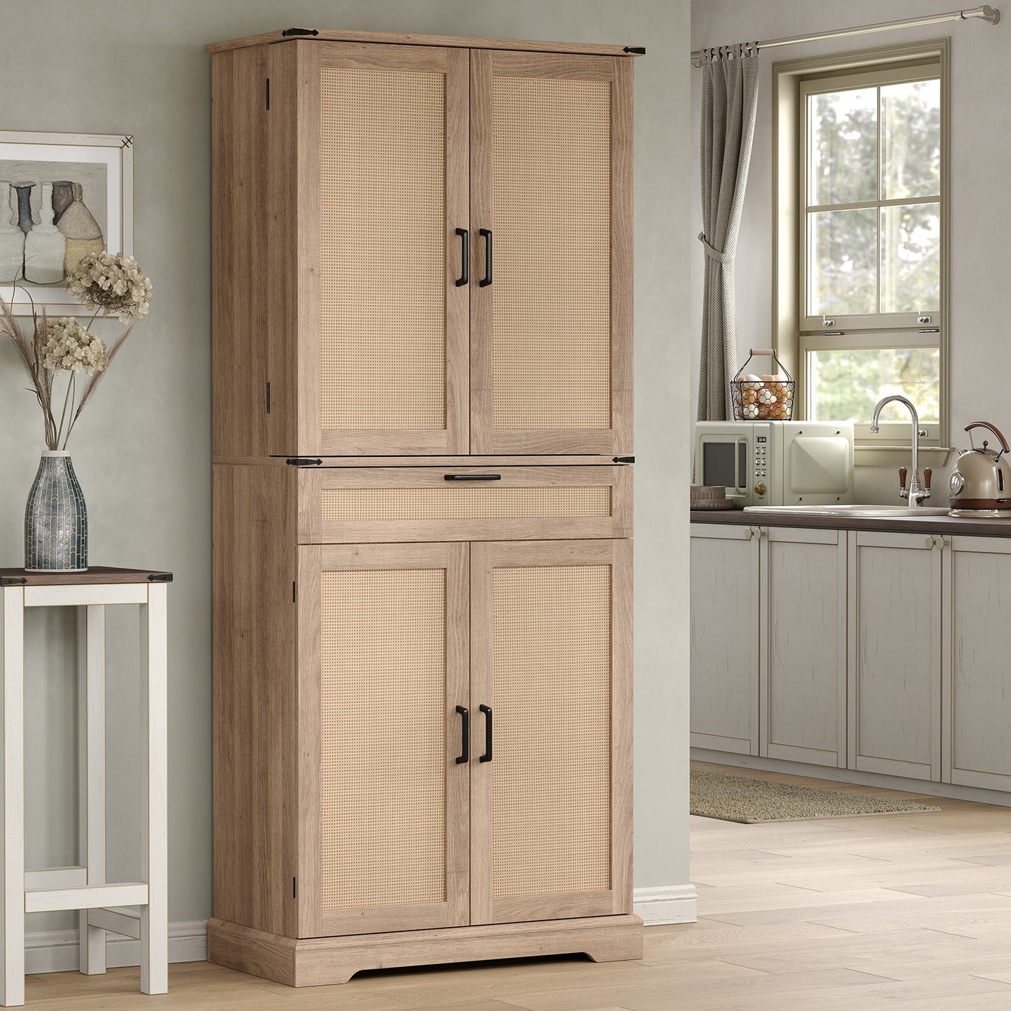 Yanosaku SC001 72'' Tall Kitchen Storage Pantry Cabinet