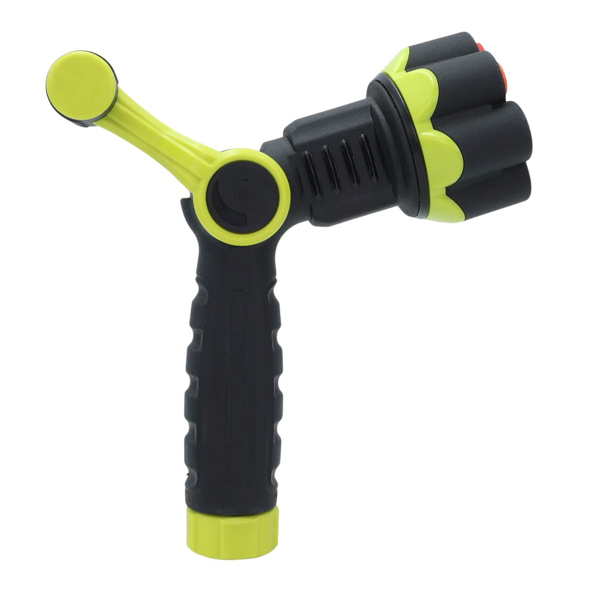 8" Black And Light Green Zinc Alloy Garden Spray Nozzle-4