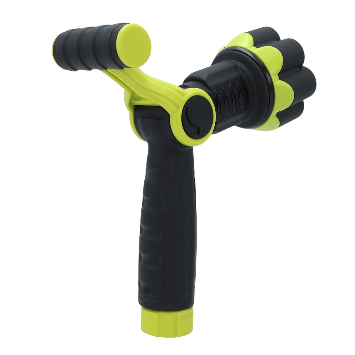 8" Black And Light Green Zinc Alloy Garden Spray Nozzle-5
