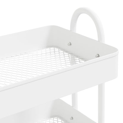 vidaXL Trolley 3-Tier Kitchen Trolley Kitchen Island Storage Utility Cart
