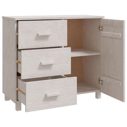 vidaXL Sideboard Buffet Cabinet with Storage for Kitchen HAMAR Solid Pinewood