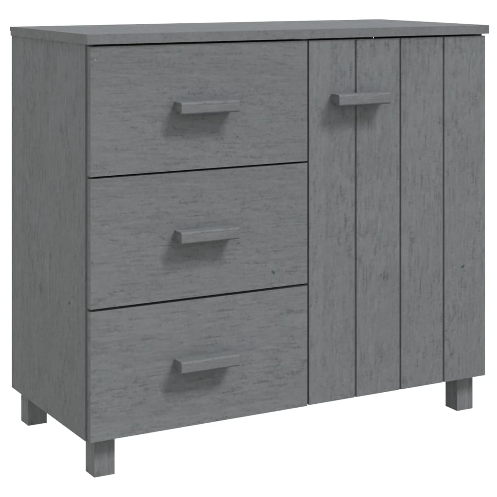 vidaXL Sideboard Buffet Cabinet with Storage for Kitchen HAMAR Solid Pinewood
