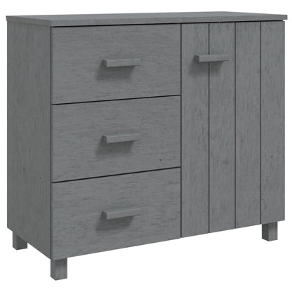 vidaXL Sideboard Buffet Cabinet with Storage for Kitchen HAMAR Solid Pinewood