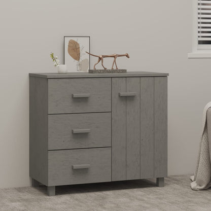 vidaXL Sideboard Buffet Cabinet with Storage for Kitchen HAMAR Solid Pinewood