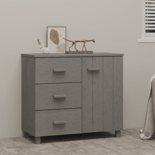 vidaXL Sideboard Buffet Cabinet with Storage for Kitchen HAMAR Solid Pinewood