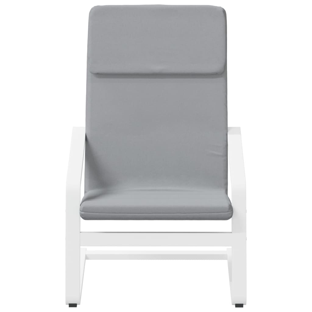 vidaXL Chair Armchair Accent Chair Living Room Furniture with Footstool Fabric