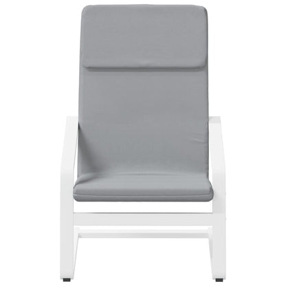 vidaXL Chair Armchair Accent Chair Living Room Furniture with Footstool Fabric