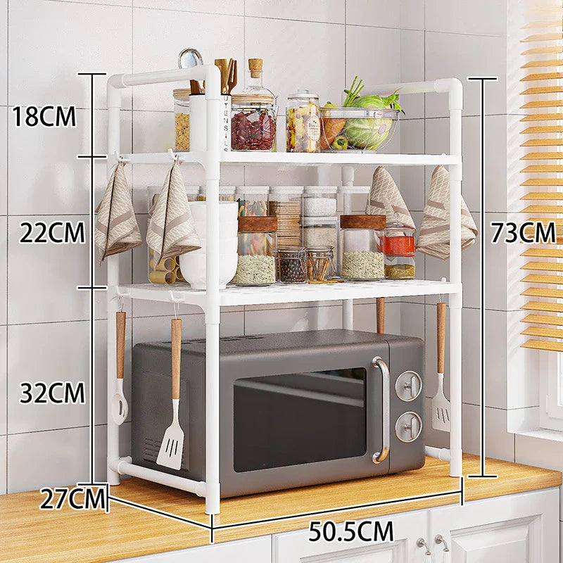 Multi-Layer Kitchen Storage Rack Shelf