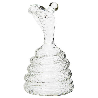 King Cobra Snake Whiskey Snake Whiskey & Wine Decanter King Cobra Snakes Liquor Decanters - Snake Bottle 500ml - The Wine Savant Snake glass decanter, Coiled Snake Holder Ornament Home Decoration - Hold Any Liquod