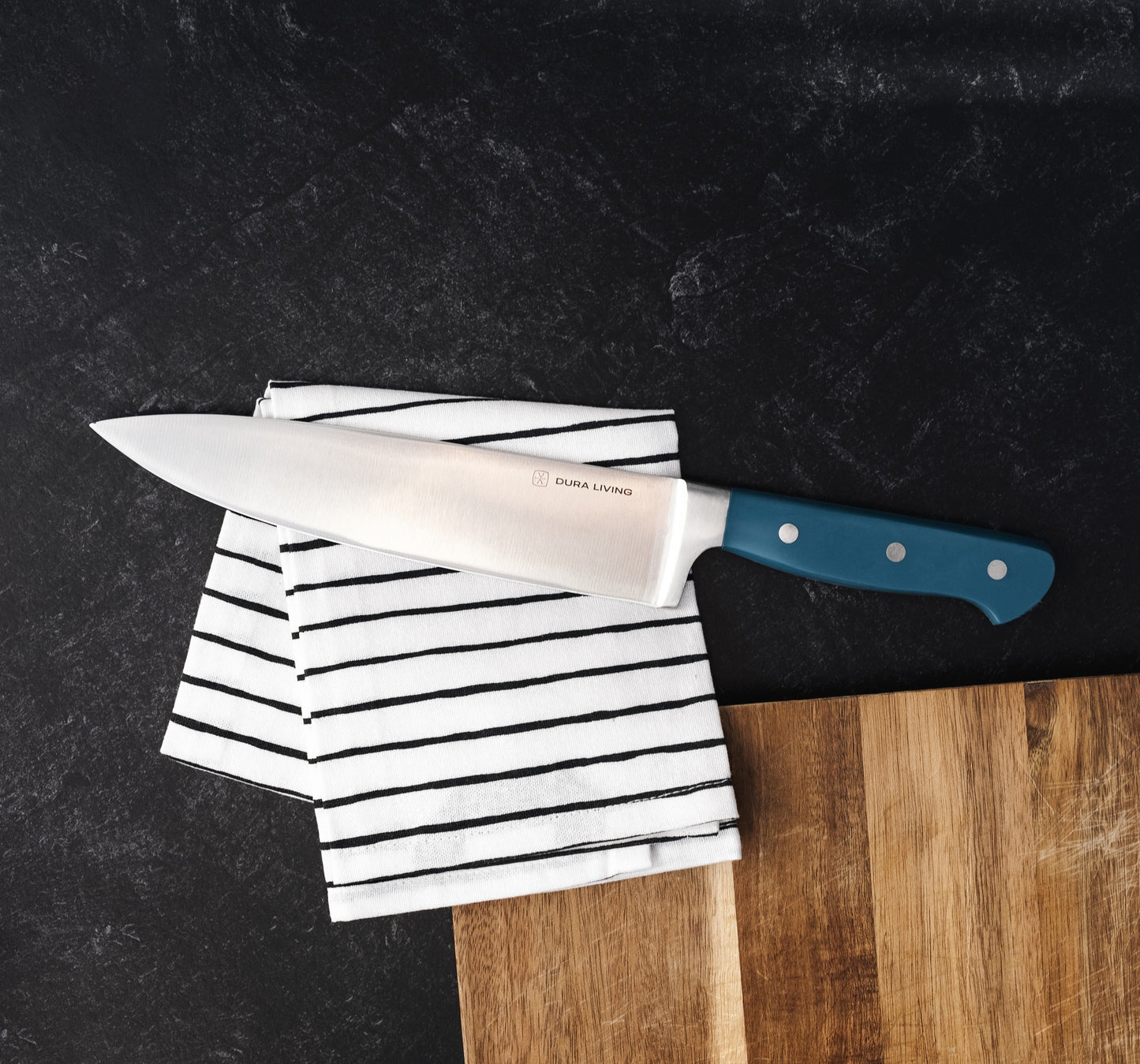 Superior 8 inch Chef Knife - Royal Blue