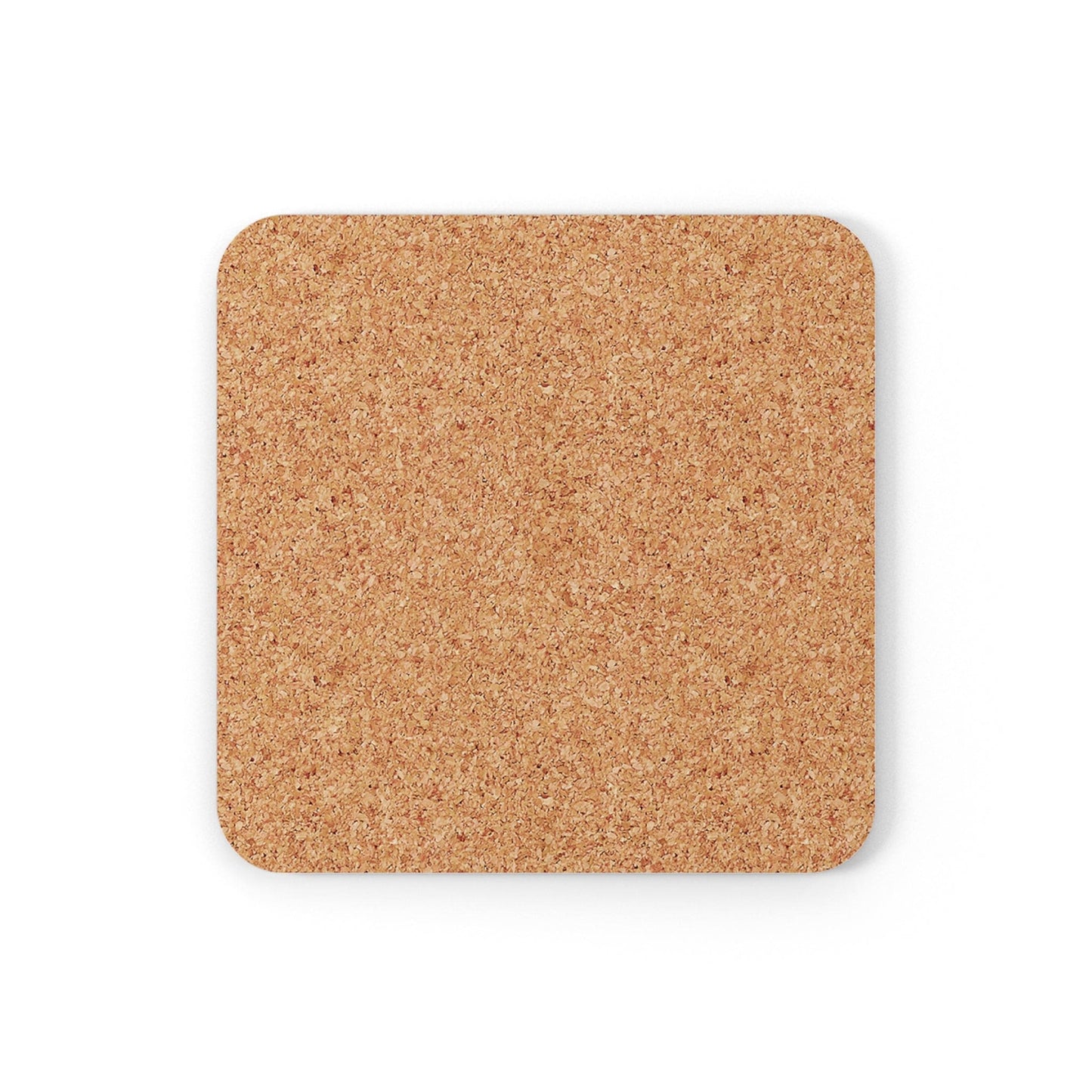 Coaster Set of 4 for Drinks Yellow Brown Abstract Pattern