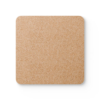 Handcrafted Square Coaster Set of 4 Boho Floral Print