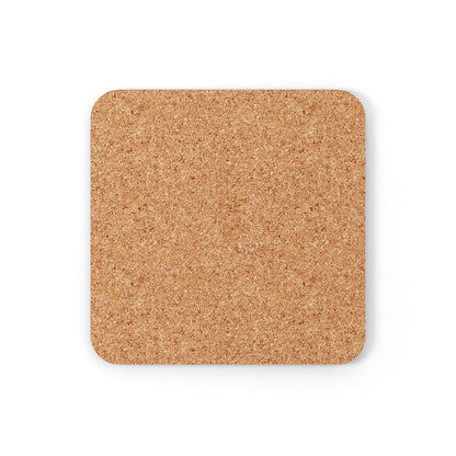 Handcrafted Square Coaster Set of 4 - Love you Mom Leopard Print