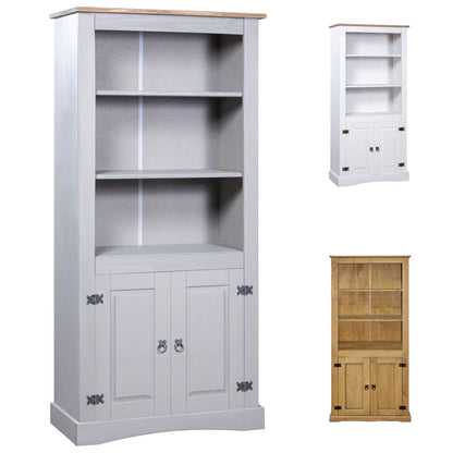 vidaXL Kitchen Cabinet Buffet Cupboard Storage Cabinet with Doors Mexican Pine