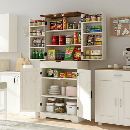 Yanosaku SC001  72'' Tall Kitchen Storage Pantry Cabinet