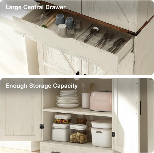 Yanosaku SC001  72'' Tall Kitchen Storage Pantry Cabinet