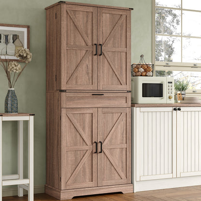 Yanosaku SC001  72'' Tall Kitchen Storage Pantry Cabinet